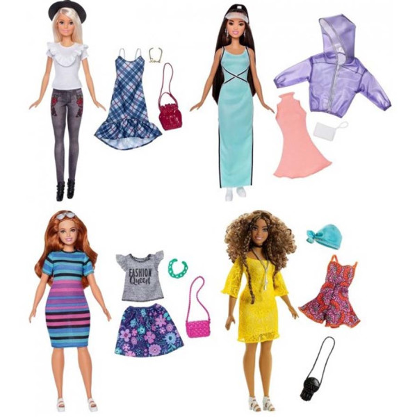 

Набор одежды для кукол Mattel Barbie Модница с одеждой в ассорт. (FJF67)
