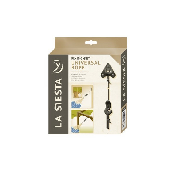 

Комплект La Siesta Universal Rope UR-H3 для крепления подвесных гамаков (UR-H3)
