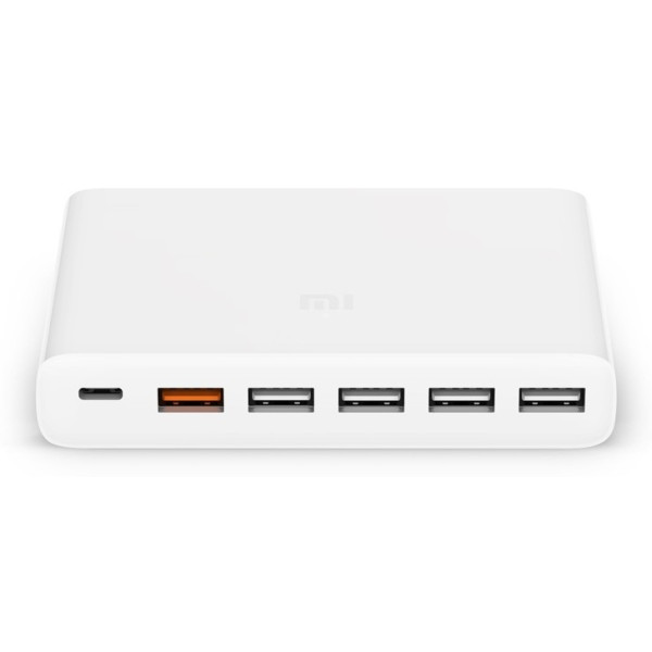 

Xiaomi Mi USB Multiple Hub 60W Fast Charger 6 port White (CDQ06ZM)