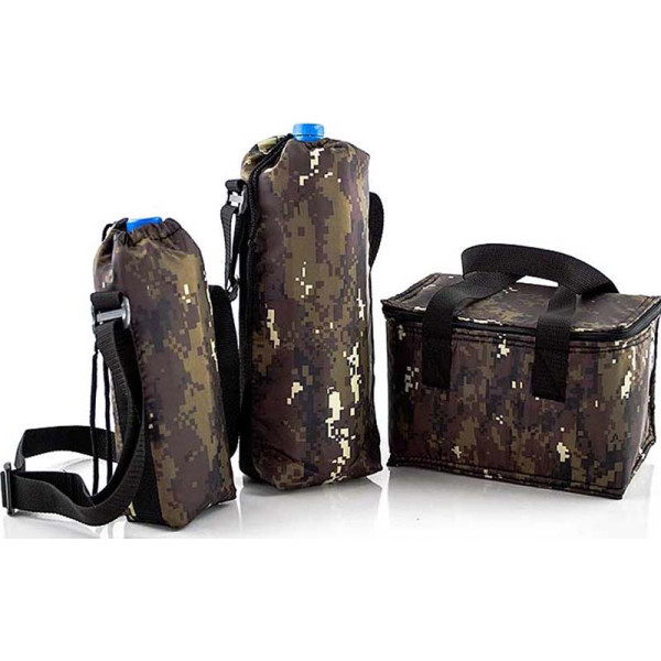 

Термосумка Light House 5,5л + чехол для бутылки ремень 1л и 2л хаки