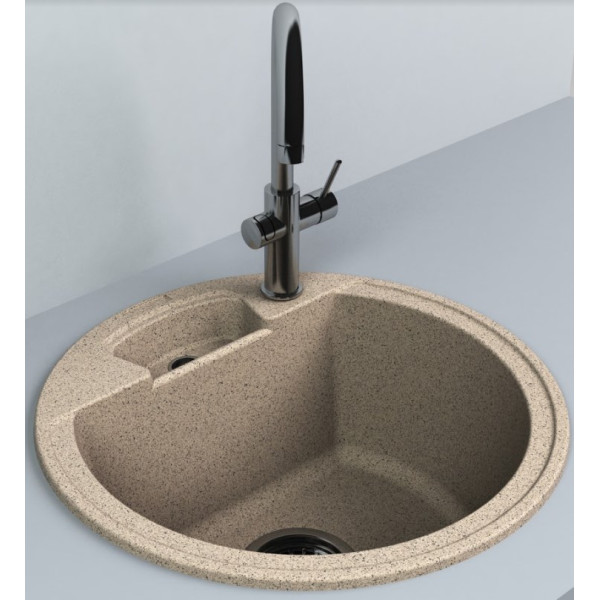 

Кухонная мойка MIRAGGIO Valencia 450х450 terra