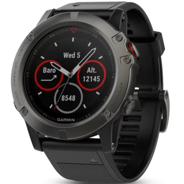 

Garmin fenix 5X Slate Gray Sapphire with Black Band (010-01733-00)