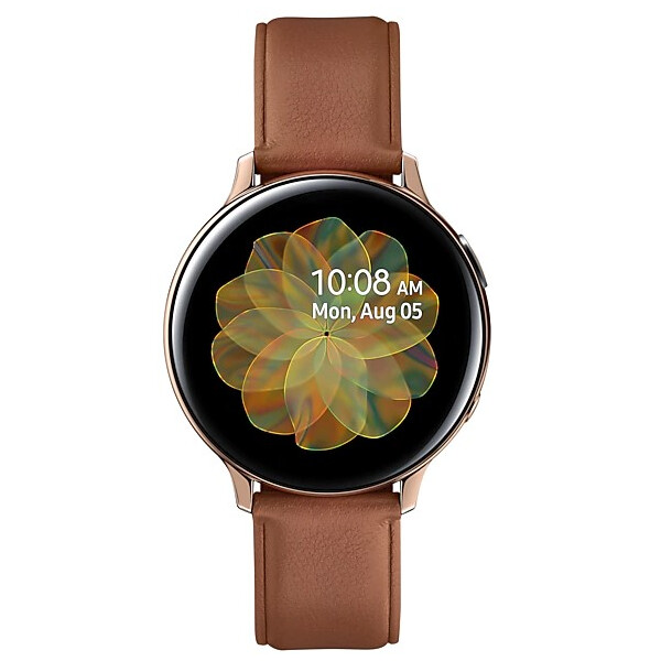 Акція на Смарт-часы Samsung Galaxy Watch Active 2 44mm Gold Stainless steel (SM-R820NSDASEK) від Allo UA