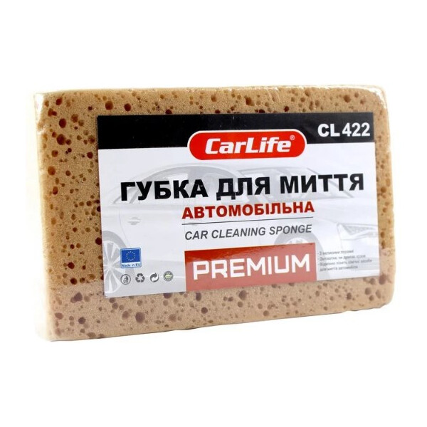 

Губка для мытья авто CARLIFE CL422 200x140x60мм