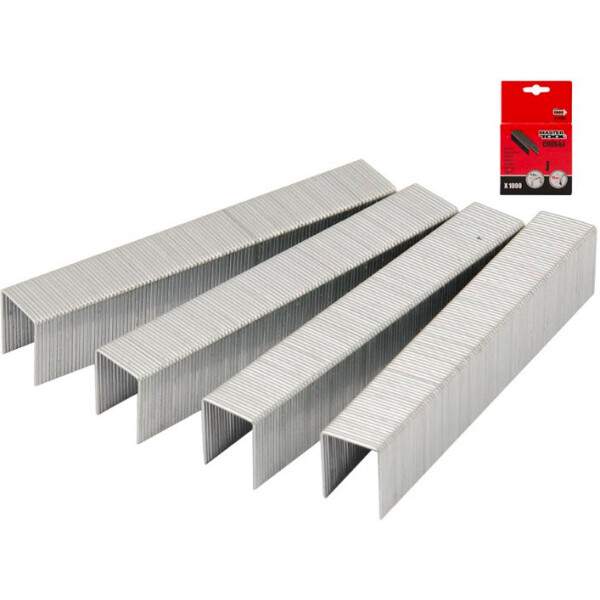 

Скобы MasterTool 14 мм. 1000 шт. 41-0014