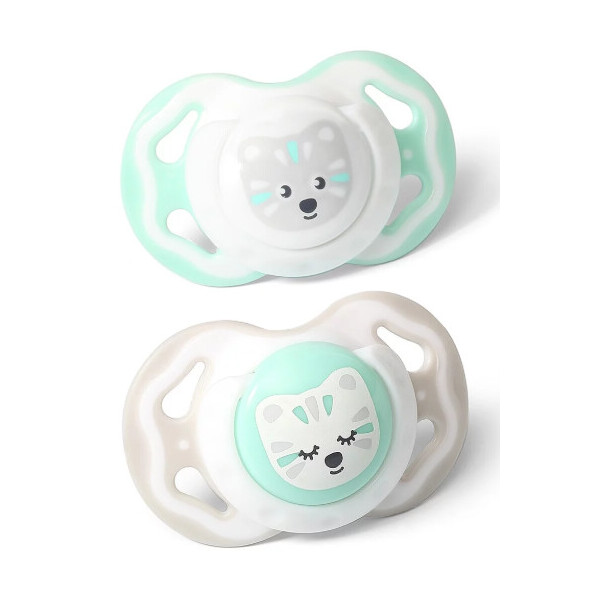 

Силиконовая симметричная пустышка Коалы 0-3 мес. 2шт. BabyOno (1223/01)