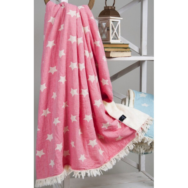 

Плед микроплюш Barine - Star Throw pembe 130*170