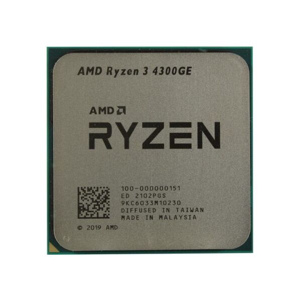

AMD Ryzen 3 4300GE Multipack (100-100000151MPK)