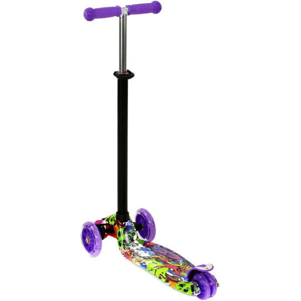 

Самокат MAXI Best Scooter, 3 колеса, свет, 50 кг, фиолетовый (А 24646 /779-1390)