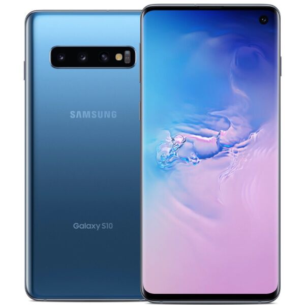

Samsung Galaxy S10 SM-G973 DS 128GB Prism Blue (SM-G973FZBD)