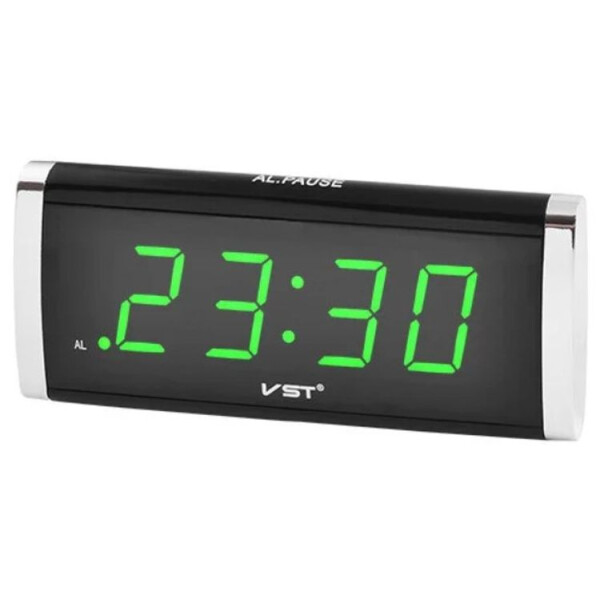 

Настольные часы с зеленой подсветкой VST 730
