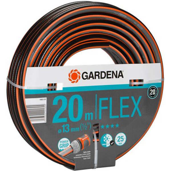 

Шланг садовый для полива Gardena Comfort FLEX Ø13 мм (1/2") 20 м (18033-20)