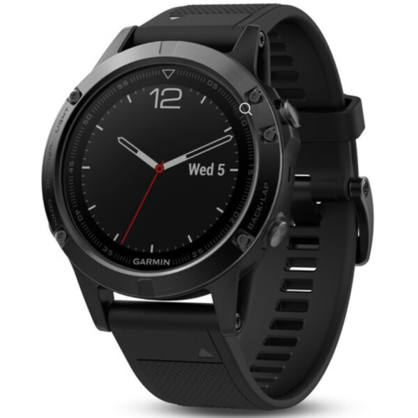 

Смарт-часы Garmin Fenix 5 Black Sapphire with Black Band (010-01688-10)