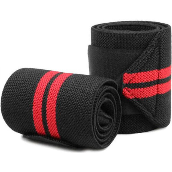 

Бинты для запястий, кистевые бинты AOLIKES A-1538 Black + Red