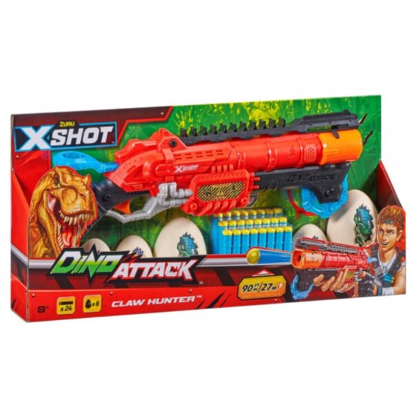 

Скорострельный бластер Zuru X-Shot Dino Claw Hunter (4861)