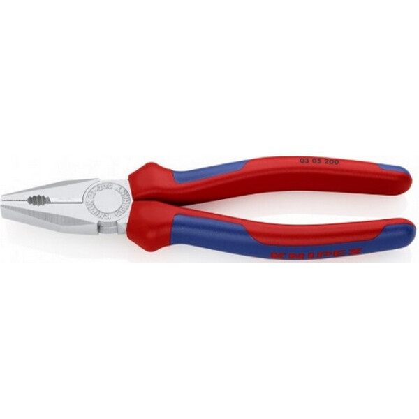

Плоскогубцы комбинированные, 200 мм, KNIPEX 03 05 200 KN-0305200