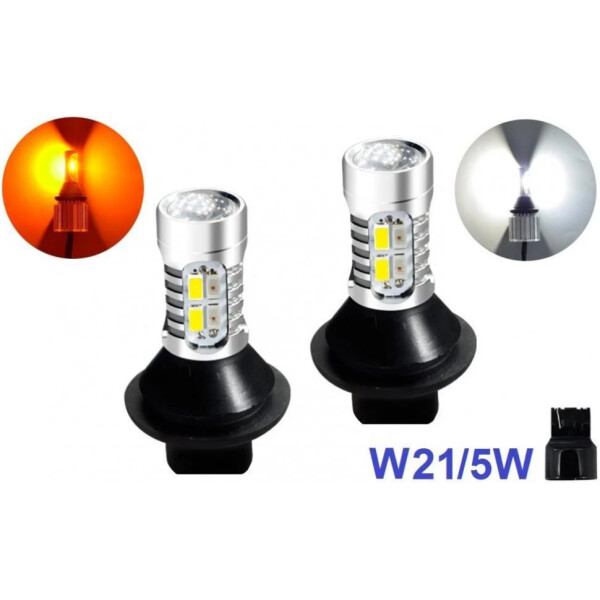 

Дневные ходовые огни BAXSTER DRL+Поворот SMD Light 5730 P21W