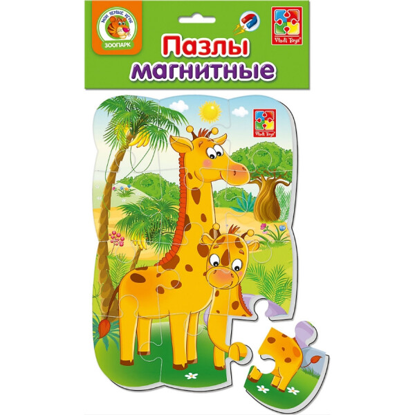 

Пазлы на магните А5 Жирафики УКР VT3205-79