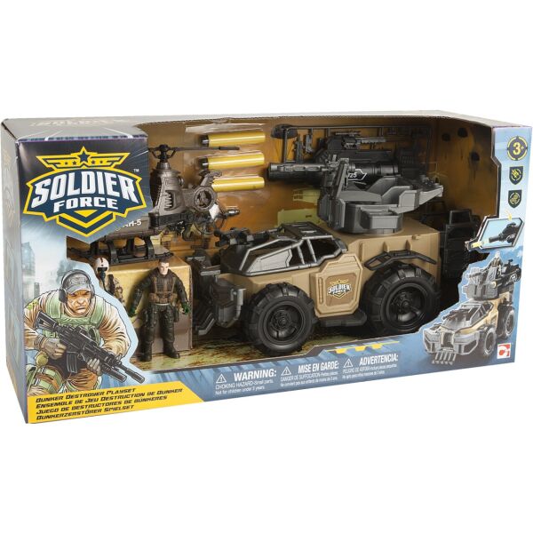 

Игровой набор Chap Mei Солдаты BUNKER DESTROYER (545015)
