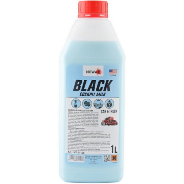 

Полироль молочко для пластика NOWAX (NX01125) 1л