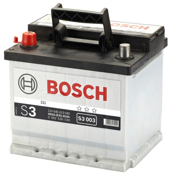 

Автомобильный аккумулятор Bosch 6CT-45 S3 (S30 030)