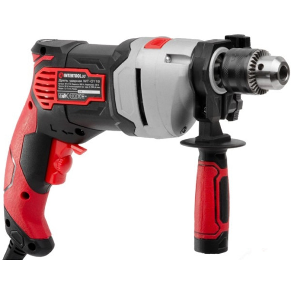 

Дрель Intertool WT-0118 ударная 800Вт