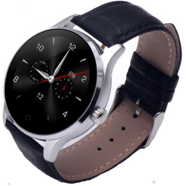 

Смарт-часы LEMFO K88H Silver leather