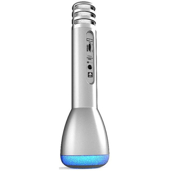 

Беспроводной караоке-микрофон 4 в 1 iDance Party Mic PM-71 Silver (PM71Sl)