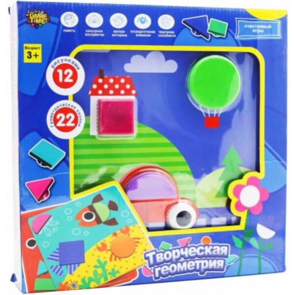 

Мозаика для самых маленьких Творческая геометрия, ActivePlay, YG787-7
