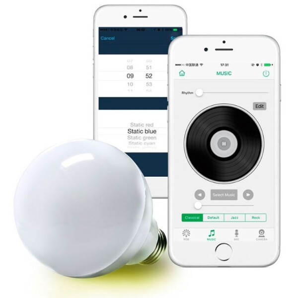 

Умная лампочка oneLounge Bluetooth Magic Blue