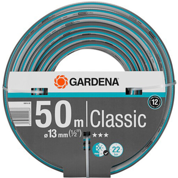 

Шланг садовый для полива Gardena Classic Ø13 мм (1/2") 50 м (18010-20)