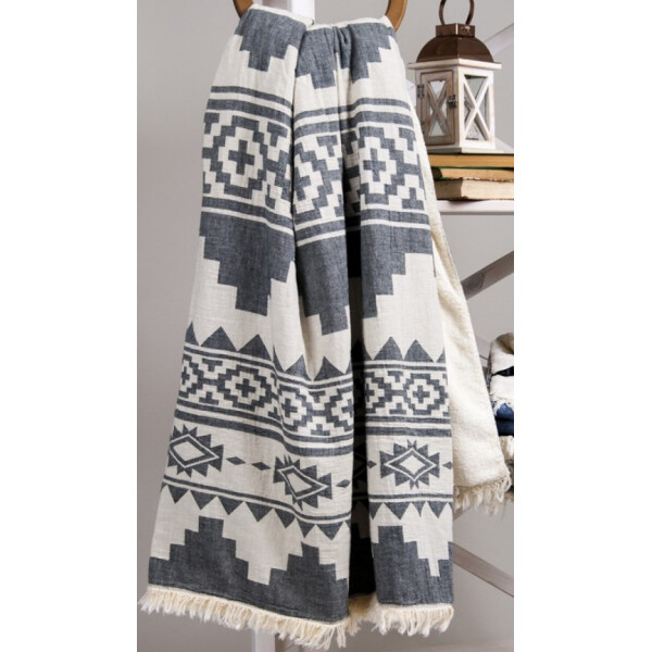 

Плед микроплюш Barine - Rug Throw black 130*170