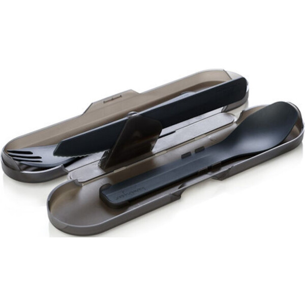 

Набор приборов для еды Humangear GoBites Trio gray