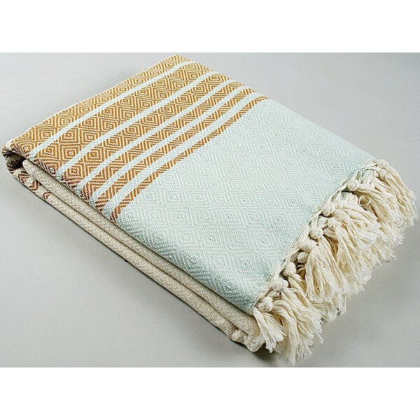 

Плед микроплюш Barine - Quad Throw sage 150*200