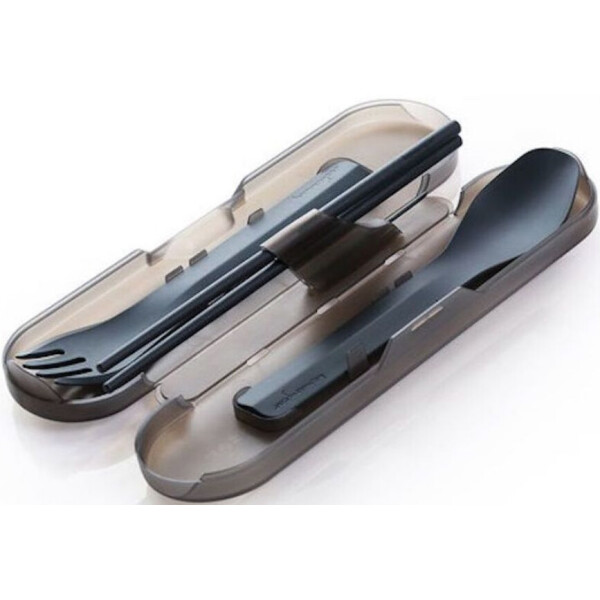 

Набор приборов для еды Humangear GoBites Quattro gray
