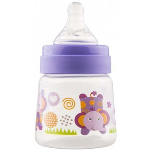 

Бутылочка с широким горлышком Akuku A0318 violet 125 мл