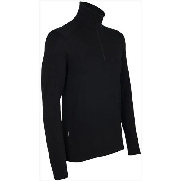 

Термофутболка Icebreaker (мужская) 260 Tech Long Sleeve Half Zip Black S (100 484 001 S)