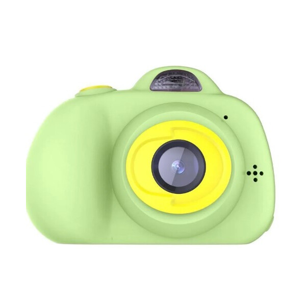 

Детский фотоаппарат Kids Camera с дисплеем противоударный зеленый