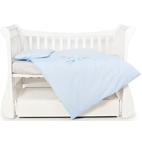 

Комплект постельного белья детский Тwins EVO Miu (3 элемента) Blue (3000-ZEVM-04)