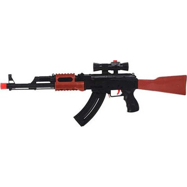 

Автомат MAXLAND ENTERPRISES с мягкими водными пулями + очки 67 см (AK47-3)