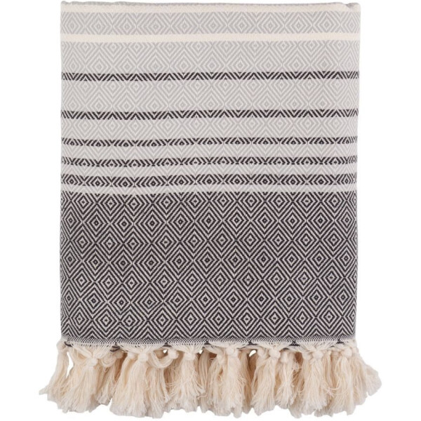 

Плед микроплюш Barine - Quad Throw black 150*200