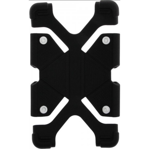 

TOTO Tablet universal stand silicone case Universal 7/8" Black