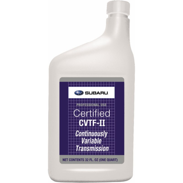 

Трансмиссионное масло Subaru Certifed CVTF-2, 0.9л (SOA427V1660)