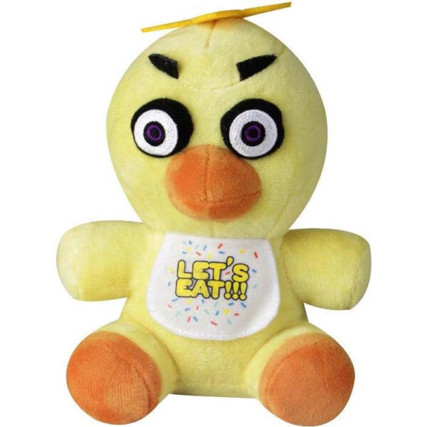 

Мягкая игрушка Пять ночей с Фредди кошмарные аниматроники Chica Чика 18 см FNAF48-54