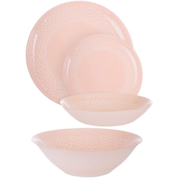 

Сервиз LUMINARC SIMPLY SPLASHY PINK 19 пр. (6537702)