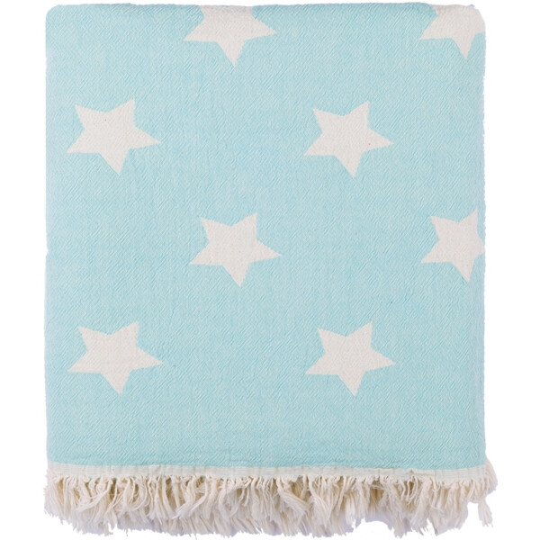 

Плед микроплюш Barine - Star Throw mint 130*170