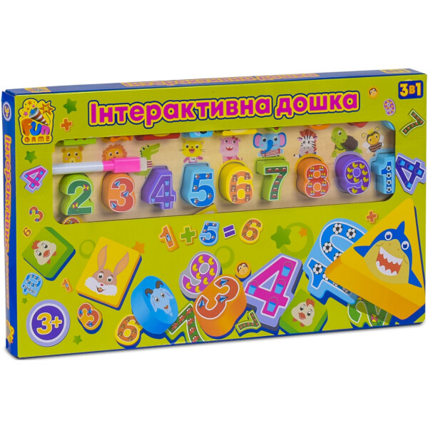 

Интерактивная досточка 3 в 1 Fun Game 7409 (12)