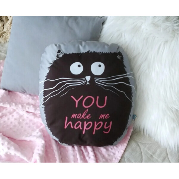 

Cat You make me Happy 37см