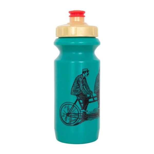

0,6 Green Cycle DUDES on bike с большим соском, red nipple/ golden cap/ green bottle (BOT-27-72)