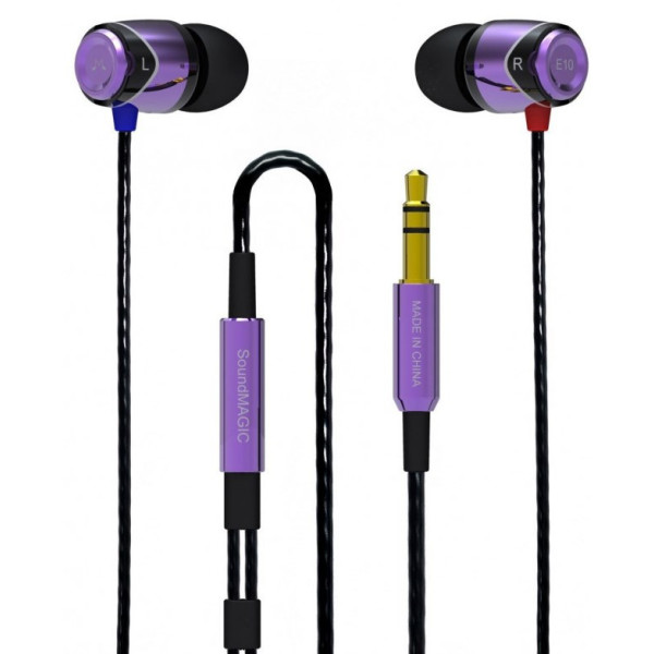 Наушники SoundMagic E10 Purple-Black